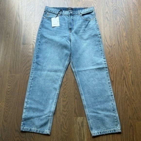 Able high rise blue jeans size 31 new y2k denim F - Picture 1 of 10